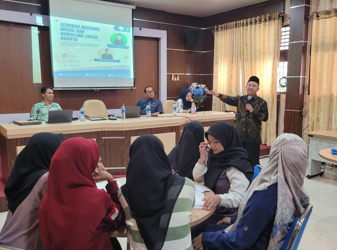 Prodi BKI Ar-Raniry Adakan Seminar Konseling Lintas Budaya