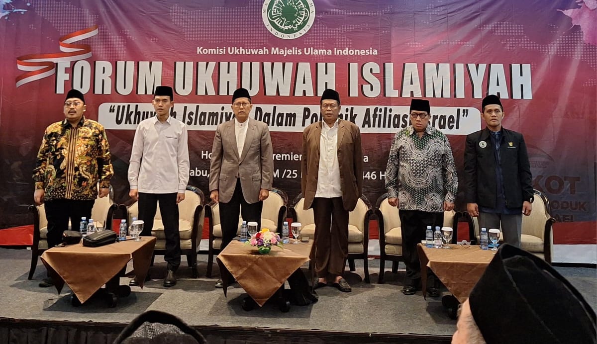 MUI Gelar Forum Ukhuwah Islamiyah untuk Boikot Produk Pro-Israel