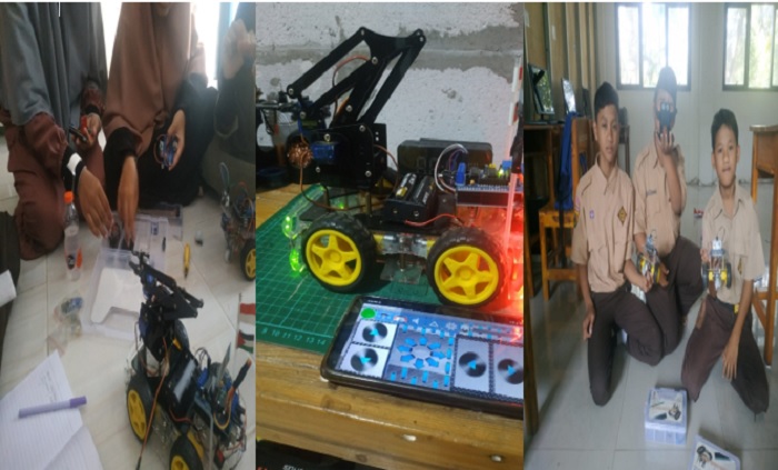 Santri Al-Fatah Cileungsi Dibekali Keahlian Robotik