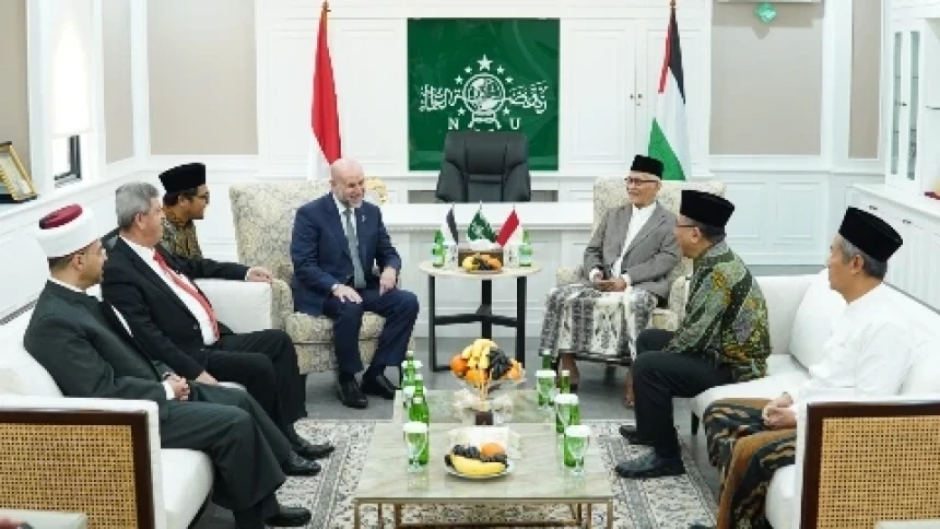 PBNU Terima Kunjungan Penasihat Presiden Palestina