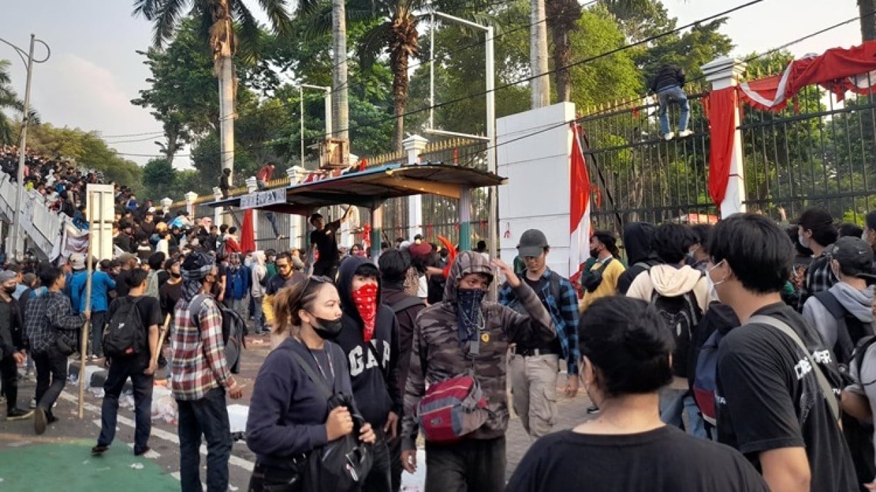 Aksi Demo Akan Kembali Digelar Hari ini, Kepolisian Siapkan Personel Gabungan Amankan Situasi