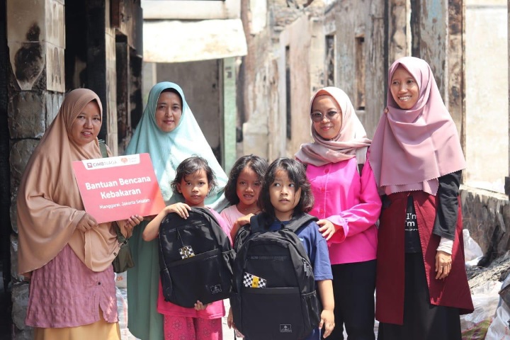 Rumah Zakat Salurkan Bantuan Kemanusian untuk Korban Kebakaran Manggarai Jakarta