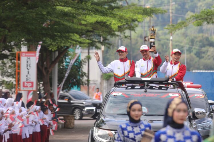 Kirab Api PON XXI Aceh-Sumut 2024 Bergulir Dari Sabang