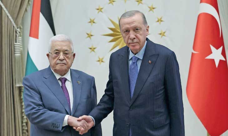 Abbas dan Erdogan Diskusi tentang Perjuangan Palestina